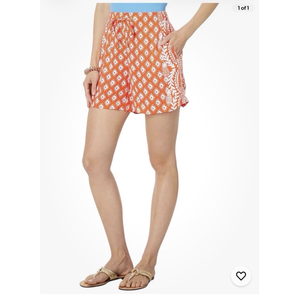 Lilly Pulitzer Short NWT Croix Short Flamingo Feather - Harbour View Engineer S